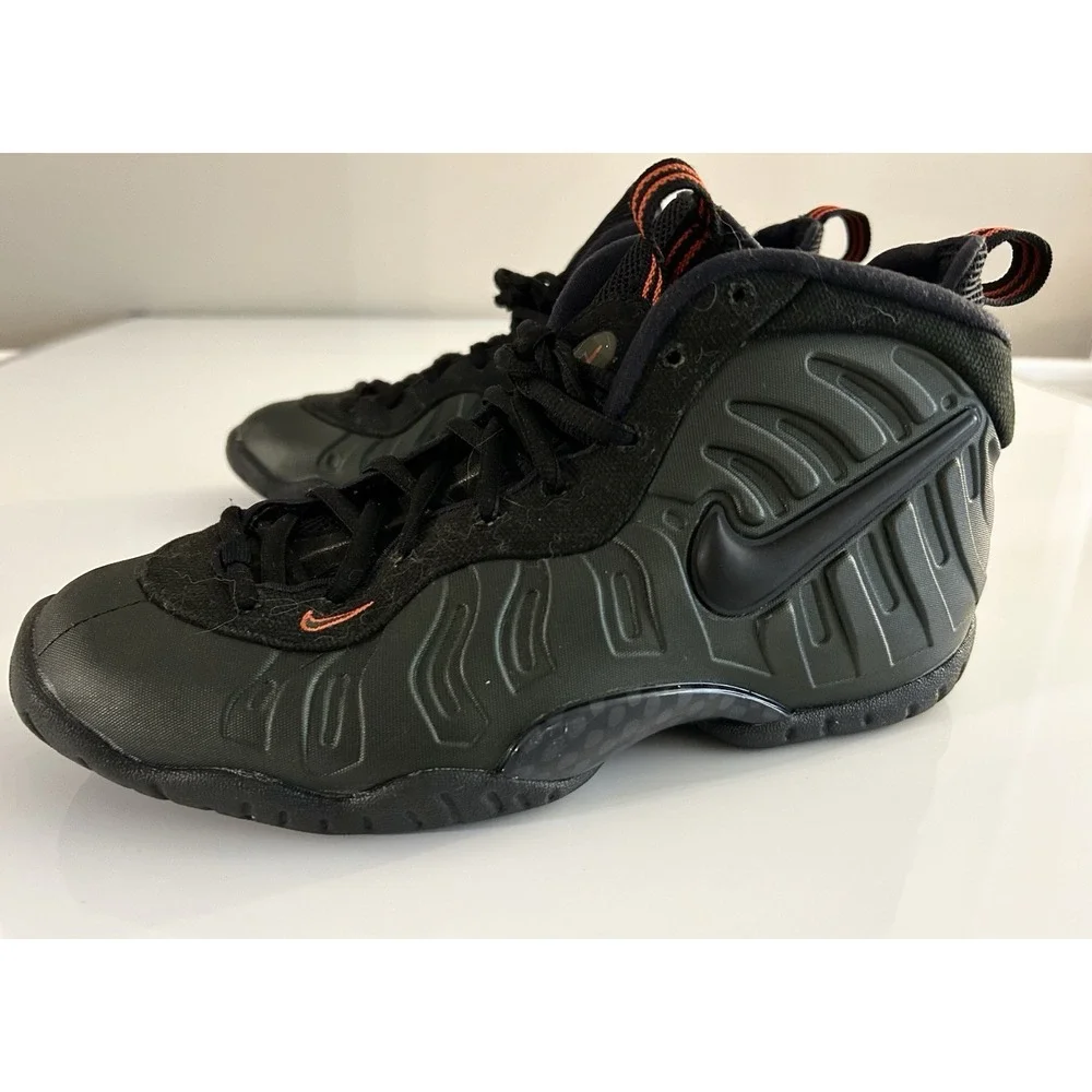 Nike Little Posite Pro PS 'Sequoia' 2018 – Size‎ 7Y | Dark Green Foamposite